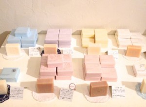 Soaps at the shop.